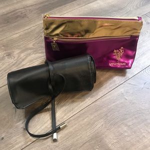 Younique brush case and make up bag